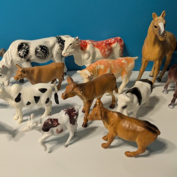 Toy Farm Animals Bundle 66 pieces - Picture 12 of 16